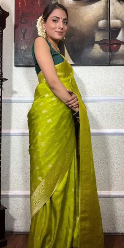 KPR 210 Lime Yellow Soft Lichi Silk Saree with Lace Work & Lace Border. Special Price ₹1399. Delivery 4-6 Working Days. Shop now. | Creative Sarees, Embroidered Sarees, Bollywood Sarees, Designer Sarees, Ethnic Saree, Modern Digital sarees, Party Wear Sarees, Sarees