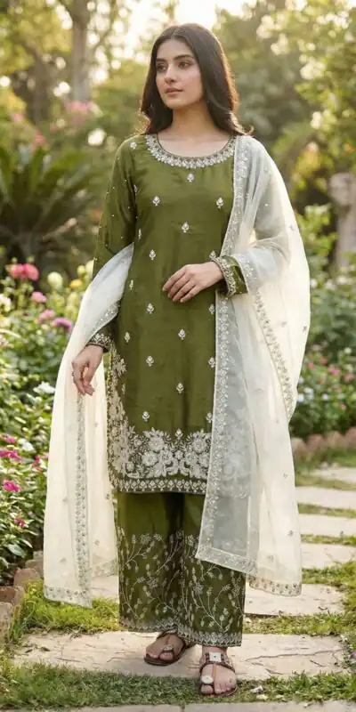 Mahendi Organza Silk Salwar Suit ZSR 3157 Maroon with Lace Work & Embroidery Work. Introductory Price ₹2149. Delivery 4-6 Working Days. Shop now. | Casual Suits, Jump Suits, Tops & Bottoms, Track Suits, Trendy Wear, Creative suits, Designer Suits, Palazzo Suits, Party Wear Suits, Patiala Suits, Salwar suit, Straight Suits