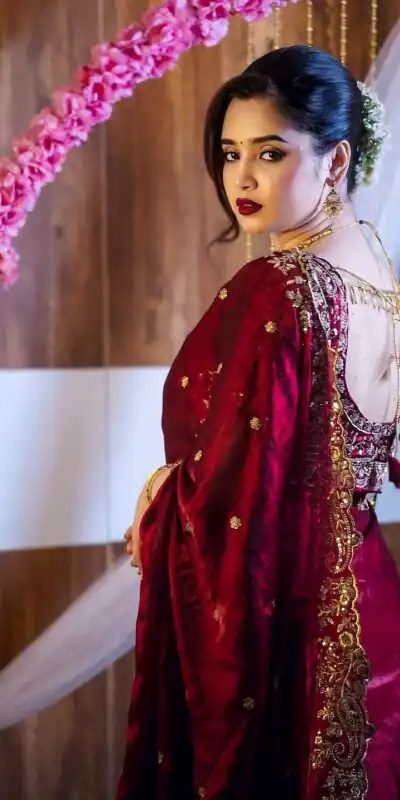 BT 3151 Maroon Fandy Satin Silk Saree with Sequins Work & Embroidery Work. Get it for ₹1949. Delivery 4-6 Working Days. Shop now. | Creative Sarees, Embroidered Sarees, Bollywood Sarees, Designer Sarees, Ethnic Saree, Modern Digital sarees, Party Wear Sarees, Sarees