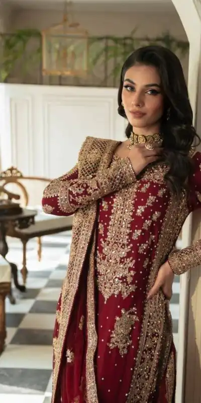 KD 1487 Maroon Faux Georgette Salwar Suit KD 1487 Maroon Designer Work. Special Price ₹3049. Delivery 4-6 Working Days. Shop now. | Casual Suits, Jump Suits, Tops & Bottoms, Track Suits, Trendy Wear, Creative suits, Designer Suits, Palazzo Suits, Party Wear Suits, Patiala Suits, Salwar suit, Straight Suits