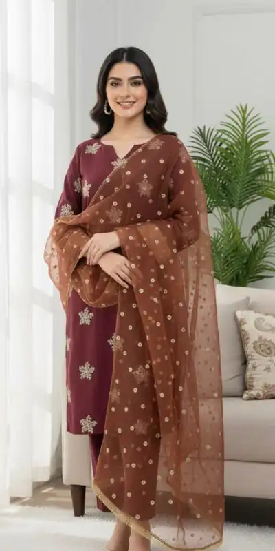NSR 853 Maroon Natural Crep Silk Salwar Suit Perfect for Wedding, Party, Pongal, Baisakhi, Onam –. Grab it for ₹1749. Delivery 4-6 Working Days. | Casual Suits, Jump Suits, Tops & Bottoms, Track Suits, Trendy Wear, Creative suits, Designer Suits, Palazzo Suits, Party Wear Suits, Patiala Suits, Salwar suit, Straight Suits