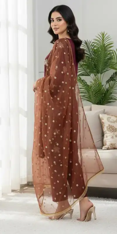 NSR 853 Maroon Natural Crep Silk Salwar Suit Perfect for Wedding, Party, Pongal, Baisakhi, Onam –. Grab it for ₹1749. Delivery 4-6 Working Days. | Casual Suits, Jump Suits, Tops & Bottoms, Track Suits, Trendy Wear, Creative suits, Designer Suits, Palazzo Suits, Party Wear Suits, Patiala Suits, Salwar suit, Straight Suits