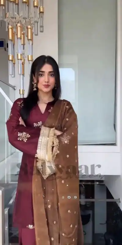 NSR 853 Maroon Natural Crep Silk Salwar Suit Perfect for Wedding, Party, Pongal, Baisakhi, Onam –. Grab it for ₹1749. Delivery 4-6 Working Days. | Casual Suits, Jump Suits, Tops & Bottoms, Track Suits, Trendy Wear, Creative suits, Designer Suits, Palazzo Suits, Party Wear Suits, Patiala Suits, Salwar suit, Straight Suits