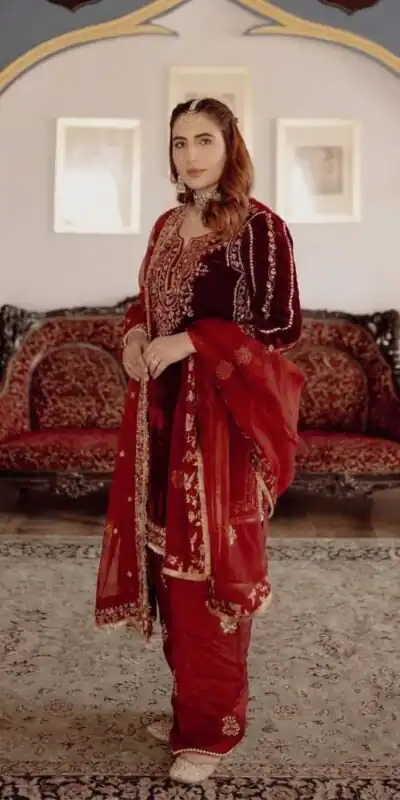 BE 424 Maroon Organza Salwar Suit with Embroidery Work. Wedding, Party, Festive, Events Best Price ₹2049. Delivery 4-6 Working Days. Shop now. | Casual Suits, Jump Suits, Tops & Bottoms, Track Suits, Trendy Wear, Creative suits, Designer Suits, Palazzo Suits, Party Wear Suits, Patiala Suits, Salwar suit, Straight Suits