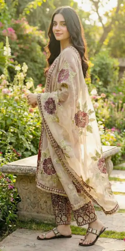 SRK 5318 Maroon in Organza Silk Lace Work & Embroidery Work Salwar Suit . Get it for ₹2399. Delivery 4-6 Working Days. Shop now. | Casual Suits, Jump Suits, Tops & Bottoms, Track Suits, Trendy Wear, Creative suits, Designer Suits, Palazzo Suits, Party Wear Suits, Patiala Suits, Salwar suit, Straight Suits