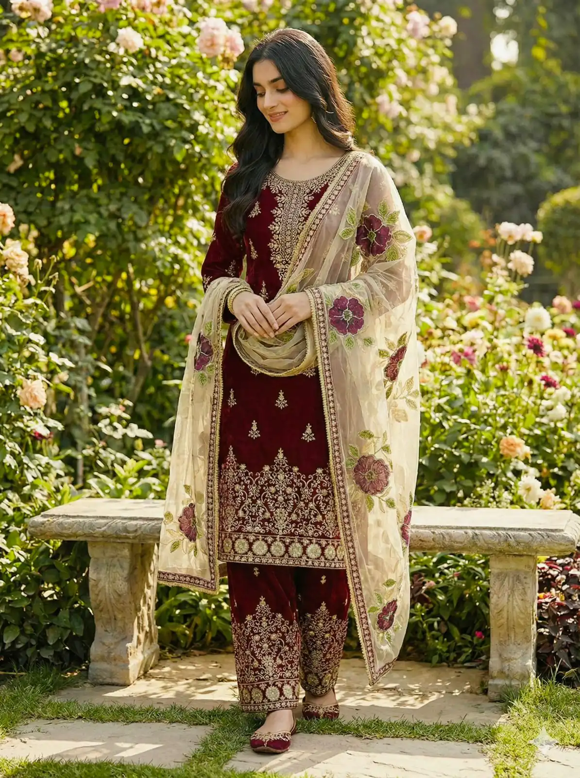 SRK 5318 Maroon in Organza Silk Lace Work & Embroidery Work Salwar Suit . Get it for ₹2399. Delivery 4-6 Working Days. Shop now. | Casual Suits, Jump Suits, Tops & Bottoms, Track Suits, Trendy Wear, Creative suits, Designer Suits, Palazzo Suits, Party Wear Suits, Patiala Suits, Salwar suit, Straight Suits