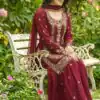 NSR 882 Maroon Organza Silk Salwar Suit Perfect for Wedding, Party, Durga Puja, Bridal Wear, Pooja – . Special Price ₹2099. Delivery 4-6 Working Days | Casual Suits, Jump Suits, Tops & Bottoms, Track Suits, Trendy Wear, Creative suits, Designer Suits, Palazzo Suits, Party Wear Suits, Patiala Suits, Salwar suit, Straight Suits