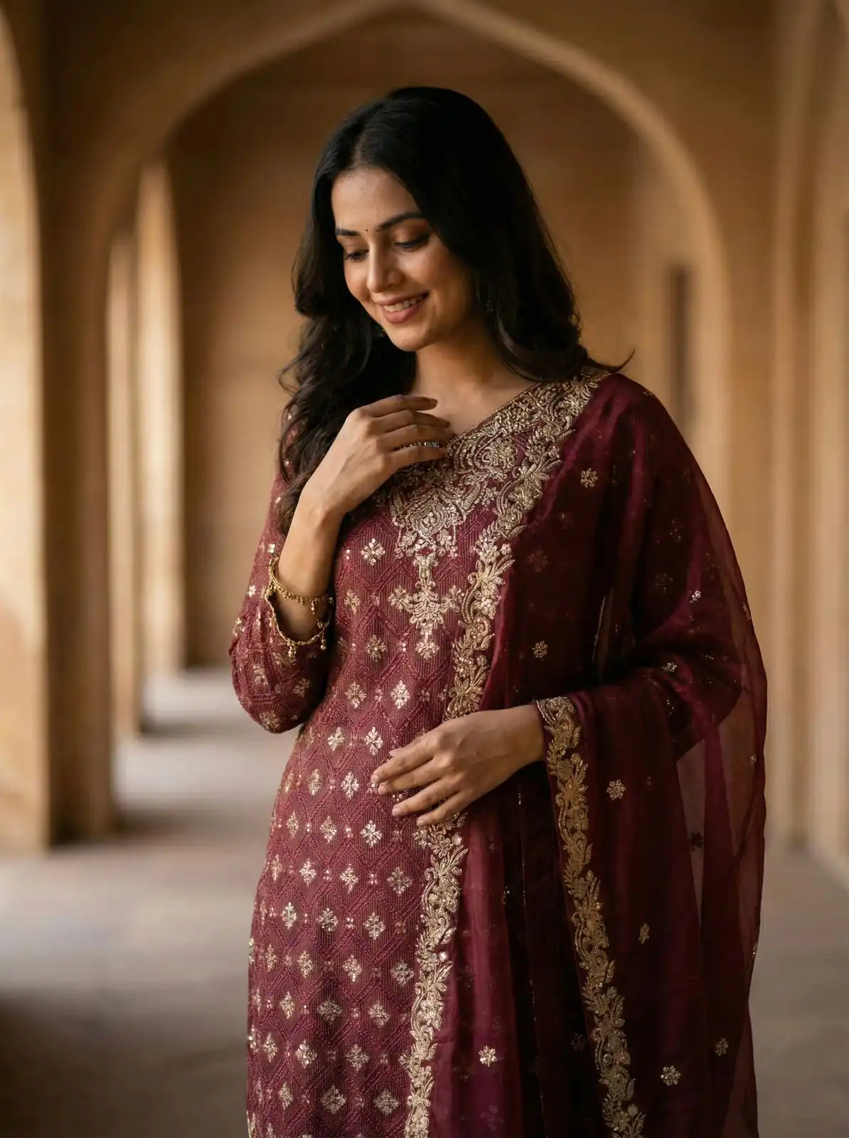 ZSR 3158 Maroon in Organza Silk Lace Work & Embroidery Work Salwar Suit . Get it for ₹2399. Delivery 4-6 Working Days. Shop now. | Casual Suits, Jump Suits, Tops & Bottoms, Track Suits, Trendy Wear, Creative suits, Designer Suits, Palazzo Suits, Party Wear Suits, Patiala Suits, Salwar suit, Straight Suits