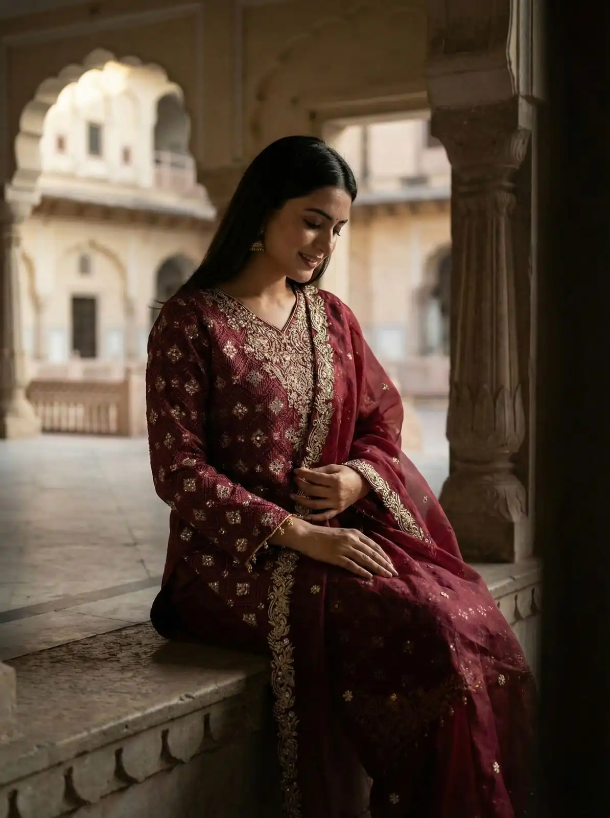 ZSR 3158 Maroon in Organza Silk Lace Work & Embroidery Work Salwar Suit . Get it for ₹2399. Delivery 4-6 Working Days. Shop now. | Casual Suits, Jump Suits, Tops & Bottoms, Track Suits, Trendy Wear, Creative suits, Designer Suits, Palazzo Suits, Party Wear Suits, Patiala Suits, Salwar suit, Straight Suits