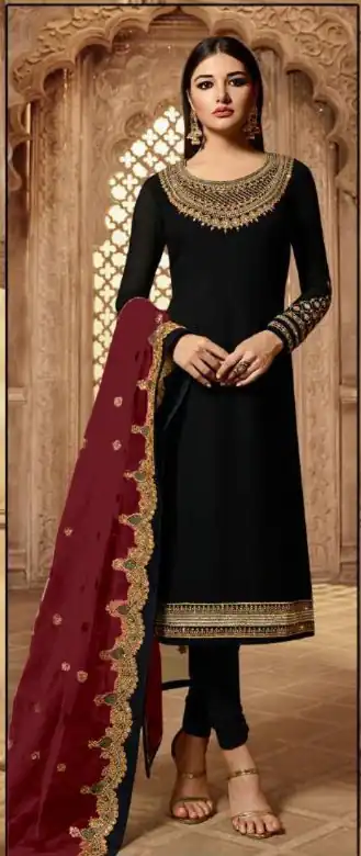 FC LT 3907 Maroon in Color Satin Georgette Stone Work Salwar Suit . Special Price ₹2499. Delivery 4-6 Working Days. Shop now. | Casual Suits, Jump Suits, Tops & Bottoms, Track Suits, Trendy Wear, Creative suits, Designer Suits, Palazzo Suits, Party Wear Suits, Patiala Suits, Salwar suit, Straight Suits