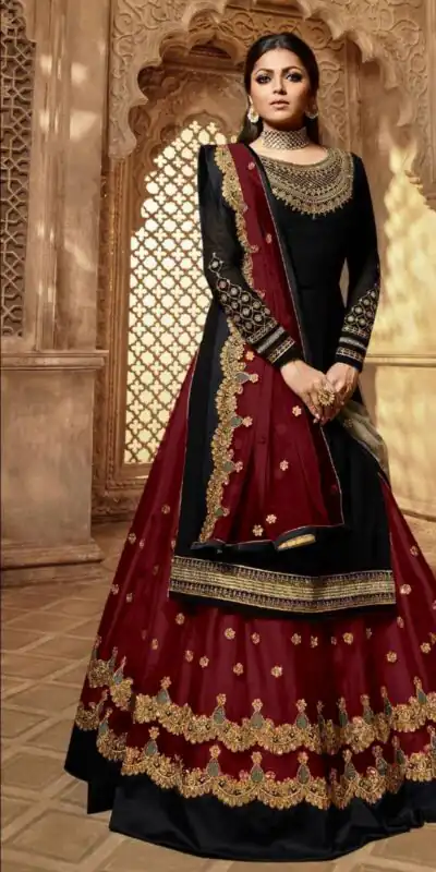 FC LT 3907 Maroon in Color Satin Georgette Stone Work Salwar Suit . Special Price ₹2499. Delivery 4-6 Working Days. Shop now. | Casual Suits, Jump Suits, Tops & Bottoms, Track Suits, Trendy Wear, Creative suits, Designer Suits, Palazzo Suits, Party Wear Suits, Patiala Suits, Salwar suit, Straight Suits