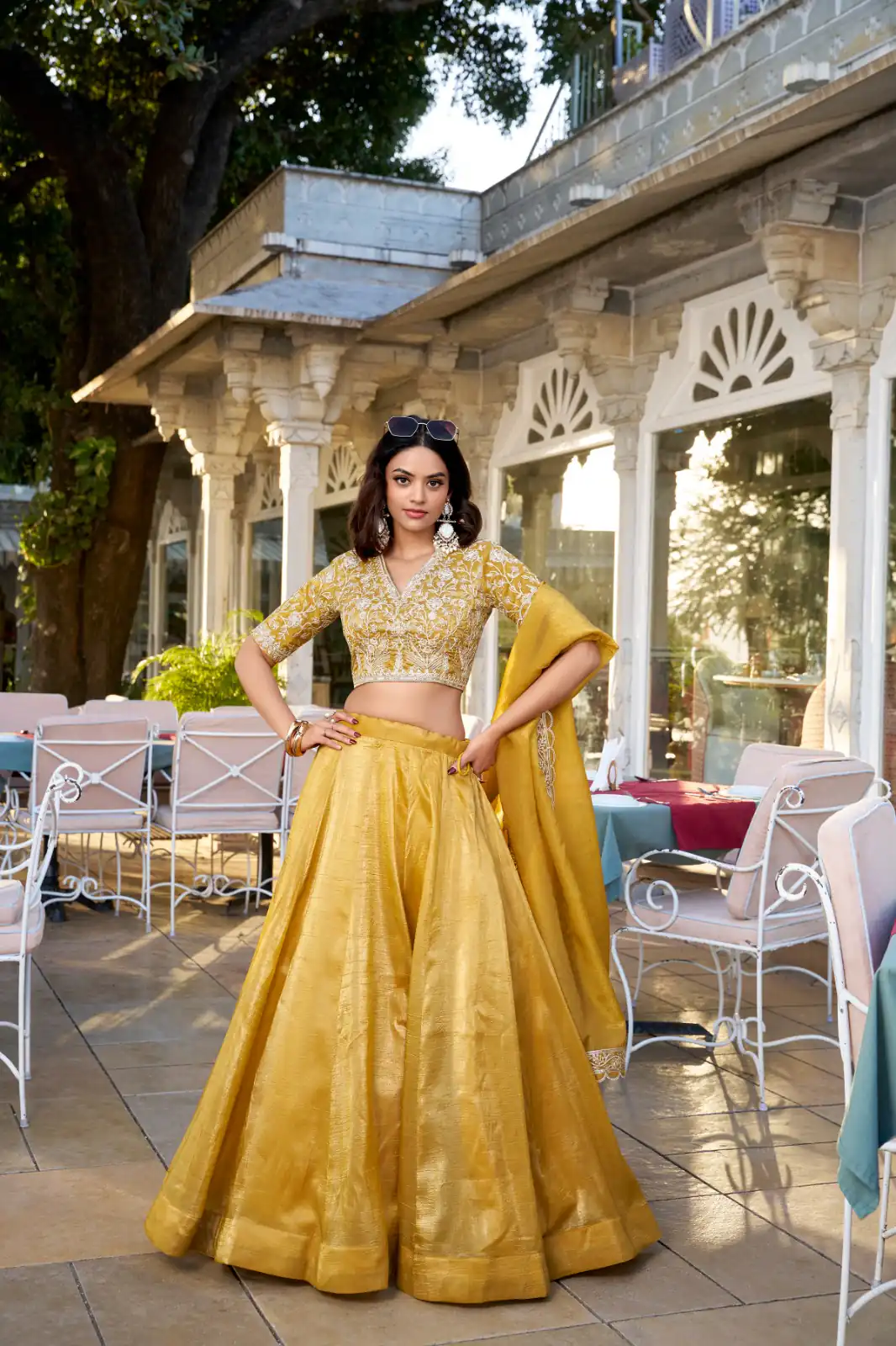 LNB 1424 Mustard Color Mustard Goldie Plain Lehenga Choli Wedding, Party, Festive, Events Etc. Delivery 4-6 Working Days Rs 3199 | Bollywood Lehenga, Creative Lehenga, Designer Lehenga, Embroidered Lehenga, Lehenga, Party Wear Lehenga