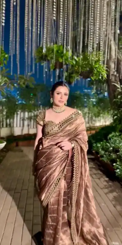 BT 413 Mustered Organza Silk Saree with Mirror Work & Embroidery Work. Introductory Price ₹1999. Delivery 4-6 Working Days. Shop now. | Creative Sarees, Embroidered Sarees, Bollywood Sarees, Designer Sarees, Ethnic Saree, Modern Digital sarees, Party Wear Sarees, Sarees