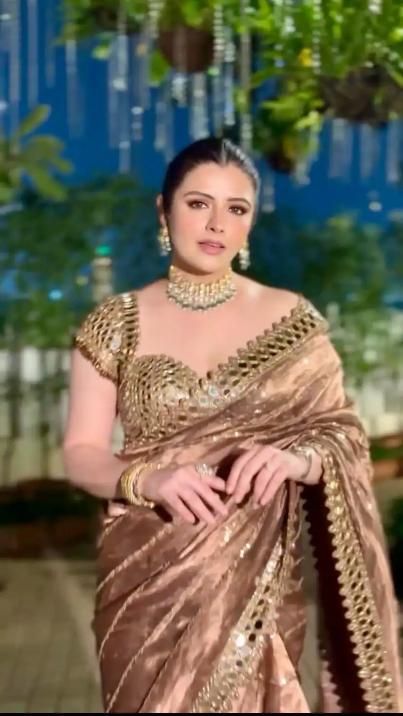 BT 413 Mustered Organza Silk Saree with Mirror Work & Embroidery Work. Introductory Price ₹1999. Delivery 4-6 Working Days. Shop now. | Creative Sarees, Embroidered Sarees, Bollywood Sarees, Designer Sarees, Ethnic Saree, Modern Digital sarees, Party Wear Sarees, Sarees