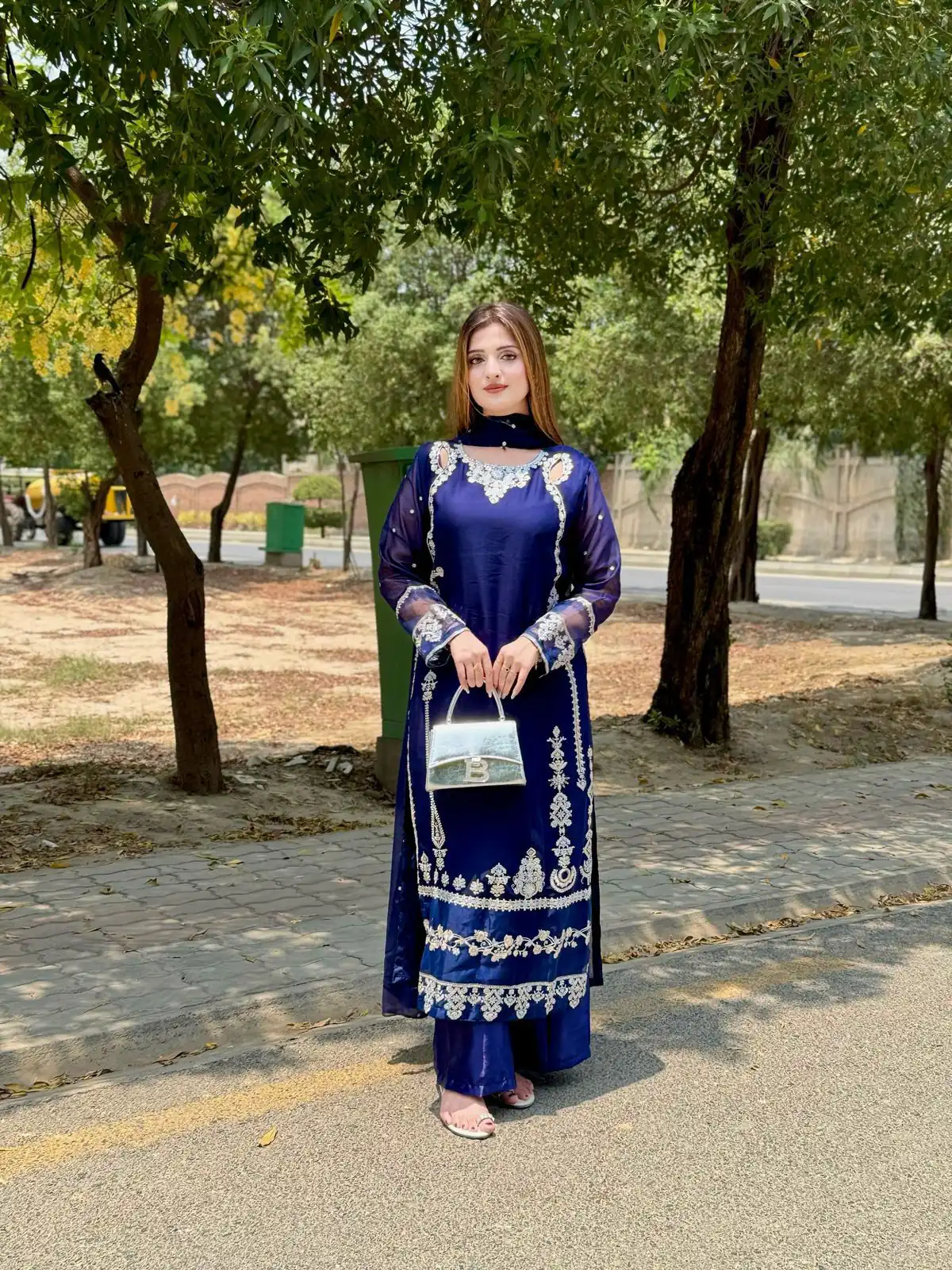 ZF 429 Navy Blue Faux Georgette Salwar Suit Perfect for Wedding, Party, Holi, Engagement, Eid – . Available at ₹1999 only. Delivery 4-6 Working Da | Casual Suits, Jump Suits, Tops & Bottoms, Track Suits, Trendy Wear, Creative suits, Designer Suits, Palazzo Suits, Party Wear Suits, Patiala Suits, Salwar suit, Straight Suits