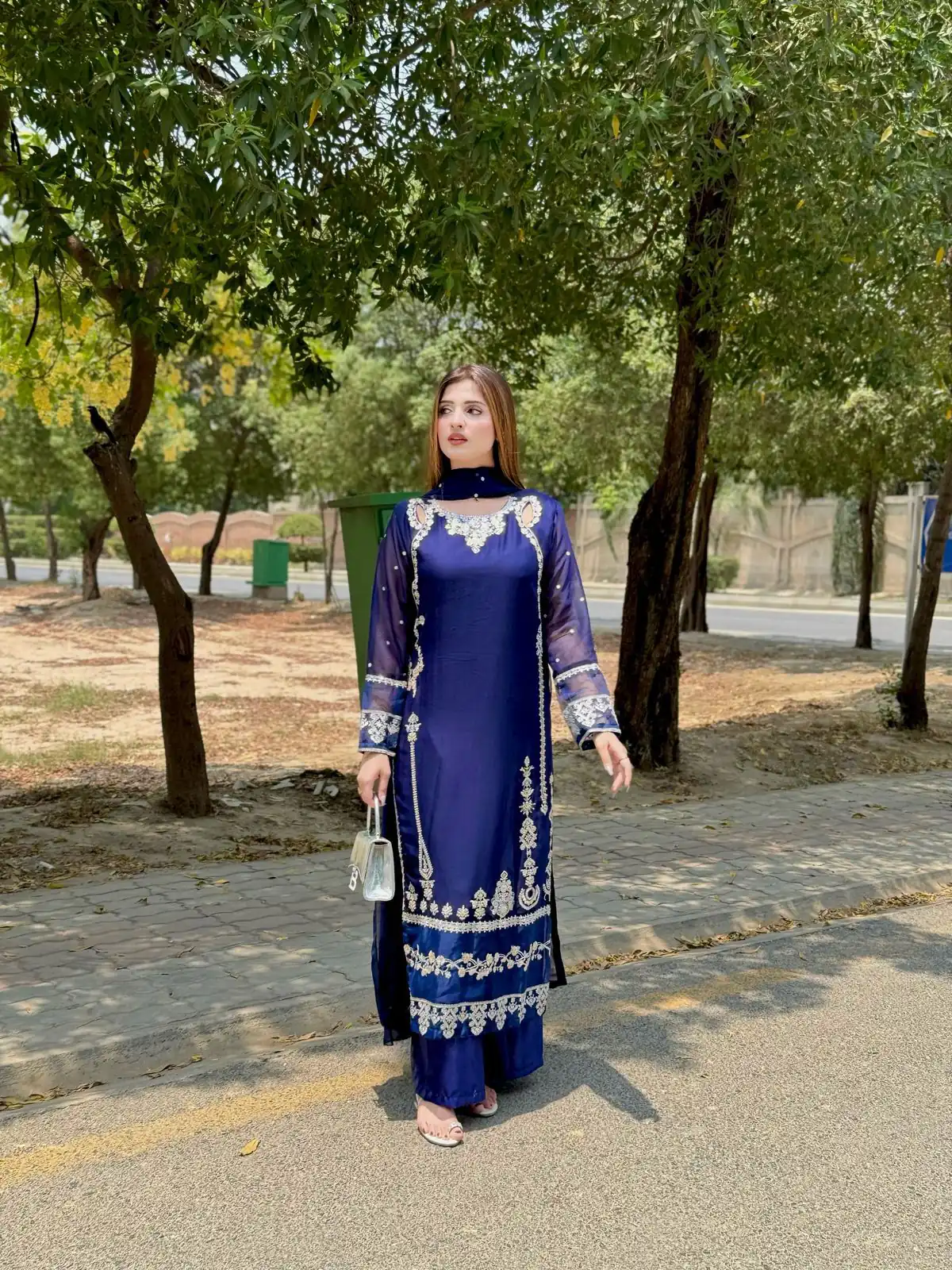 ZF 429 Navy Blue Faux Georgette Salwar Suit Perfect for Wedding, Party, Holi, Engagement, Eid – . Available at ₹1999 only. Delivery 4-6 Working Da | Casual Suits, Jump Suits, Tops & Bottoms, Track Suits, Trendy Wear, Creative suits, Designer Suits, Palazzo Suits, Party Wear Suits, Patiala Suits, Salwar suit, Straight Suits