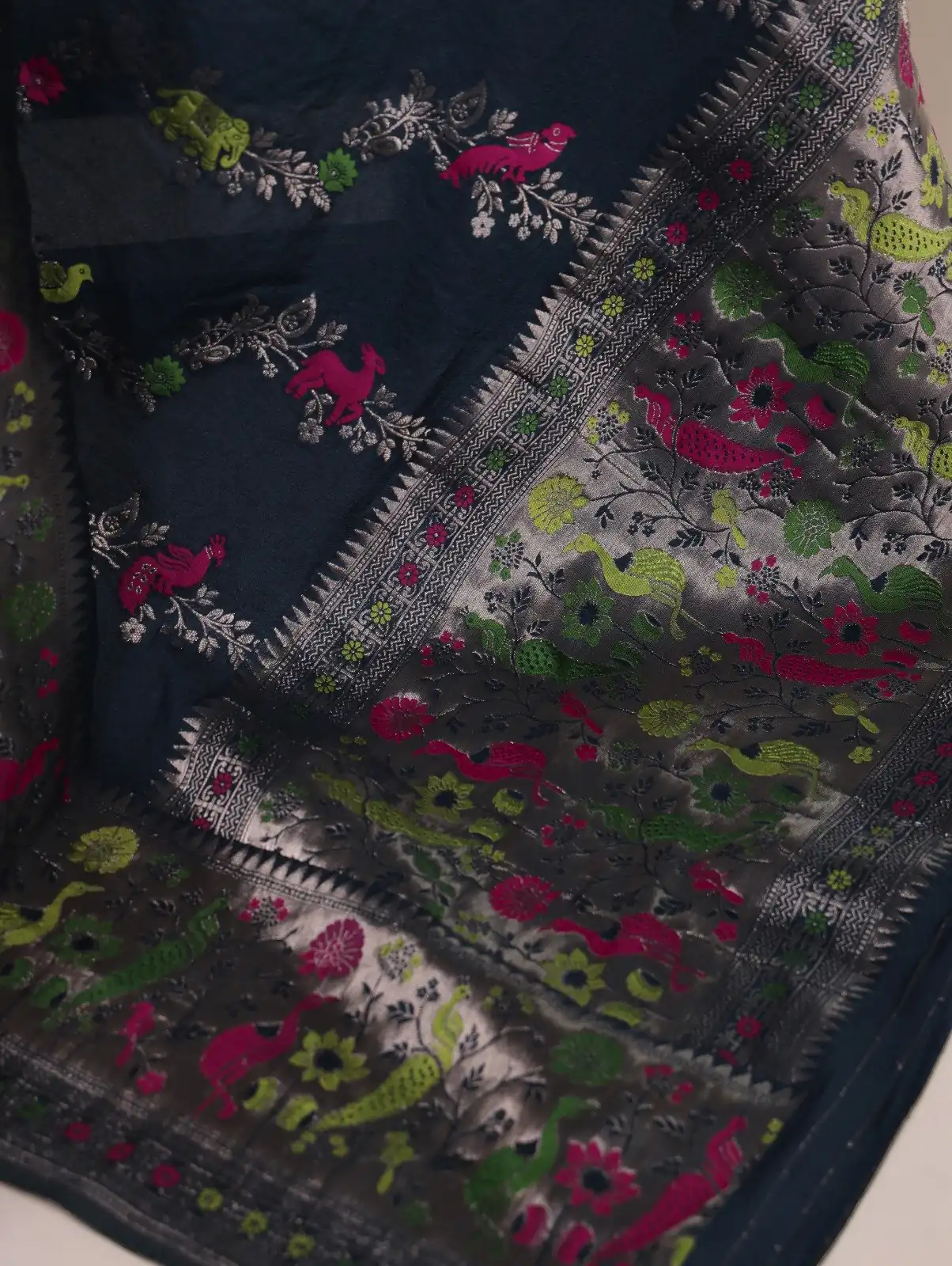 YNF 7907 Navy Blue Nylon Weaving Work Saree Perfect for Wedding, Party, Baby Shower, Holi, Ethnic Day – . Available at ₹2149 only. Delivery 4-6 Working Da | Creative Sarees, Embroidered Sarees, Bollywood Sarees, Designer Sarees, Ethnic Saree, Modern Digital sarees, Party Wear Sarees, Sarees