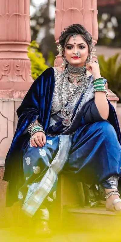 KPR 095 Navy Blue Soft Lichi Silk Saree with Lace Border & Lace Work. Affordable Price ₹1399. Delivery 4-6 Working Days. Shop now. | Creative Sarees, Embroidered Sarees, Bollywood Sarees, Designer Sarees, Ethnic Saree, Modern Digital sarees, Party Wear Sarees, Sarees