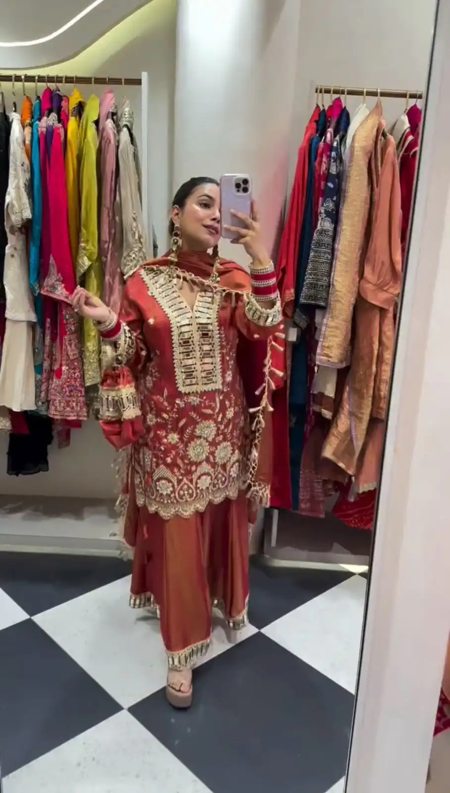 BE 435 Orange in Cos Mos Mirror Work & Embroidery Work Salwar Suit s. Available at ₹2399 only. Delivery 4-6 Working Days. Shop now. | Casual Suits, Jump Suits, Tops & Bottoms, Track Suits, Trendy Wear, Creative suits, Designer Suits, Palazzo Suits, Party Wear Suits, Patiala Suits, Salwar suit, Straight Suits