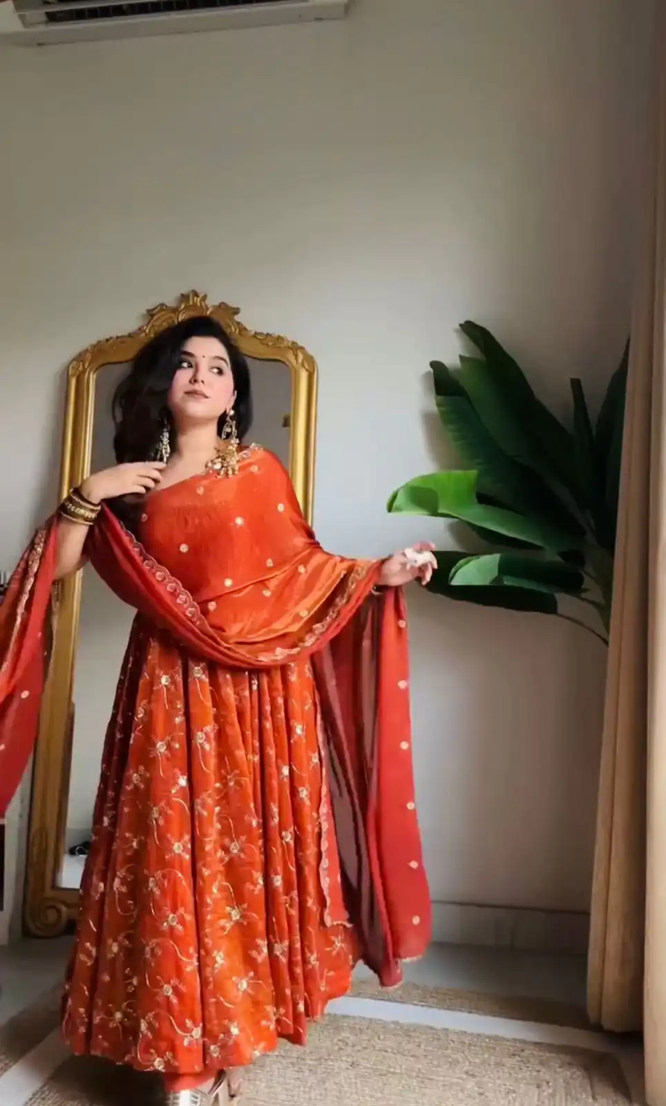 KD 1534 Orange in Color Fendy Silk Designer Work Salwar Suit . Introductory Price ₹2499. Delivery 4-6 Working Days. Shop now. | Casual Suits, Jump Suits, Tops & Bottoms, Track Suits, Trendy Wear, Creative suits, Designer Suits, Palazzo Suits, Party Wear Suits, Patiala Suits, Salwar suit, Straight Suits