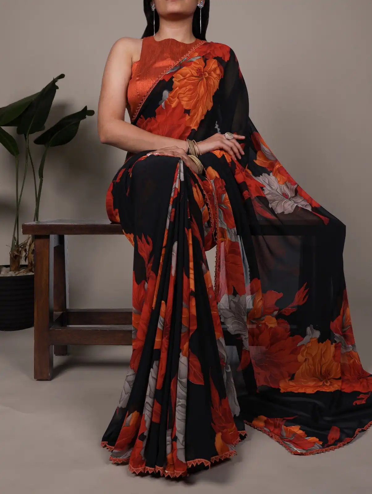 YNF 7032 Orange in Weightless Marbal Lace Work & Lace Border Saree . Grab it for ₹1549. Delivery 4-6 Working Days. Shop now. | Creative Sarees, Embroidered Sarees, Bollywood Sarees, Designer Sarees, Ethnic Saree, Modern Digital sarees, Party Wear Sarees, Sarees
