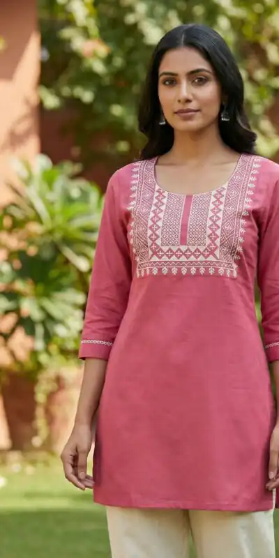 INLI Charmi vol 3 Peach Rayon Thread Work Kurti . Wedding, Party, Festive, Events Affordable Price ₹1349. Delivery 4-6 Working Days. Shop now. | Bollywood Kurti, Creative Kurtis, Designer Kurti, Kurti, Party Wear Kurti, Selfie Kurti
