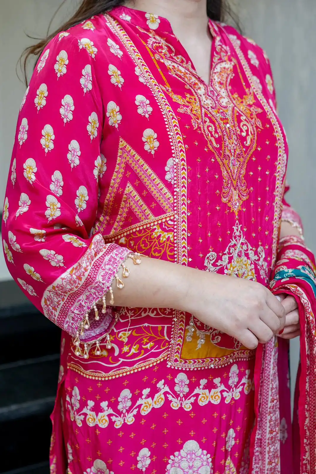 BE 427 Pink French Crape Salwar Suit Perfect for Wedding, Party, Temple Visit, Sangeet, Holi – . Now at just ₹1899. Delivery 4-6 Working Days. Shop now | Casual Suits, Jump Suits, Tops & Bottoms, Track Suits, Trendy Wear, Creative suits, Designer Suits, Palazzo Suits, Party Wear Suits, Patiala Suits, Salwar suit, Straight Suits