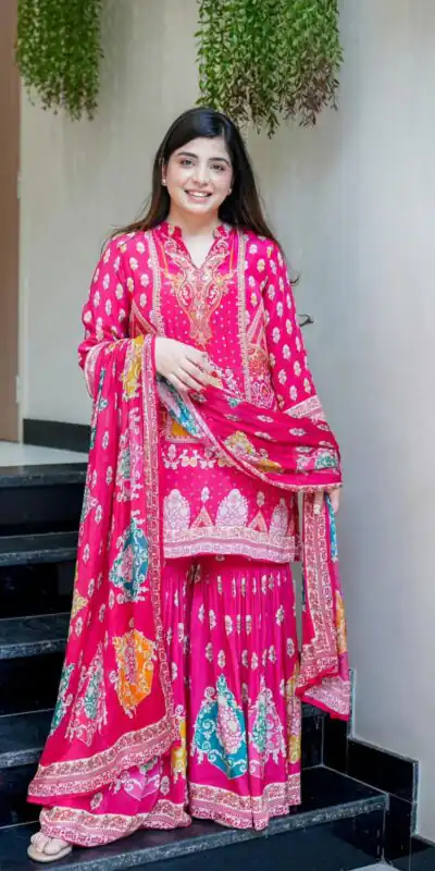 BE 427 Pink French Crape Salwar Suit Perfect for Wedding, Party, Temple Visit, Sangeet, Holi – . Now at just ₹1899. Delivery 4-6 Working Days. Shop now | Casual Suits, Jump Suits, Tops & Bottoms, Track Suits, Trendy Wear, Creative suits, Designer Suits, Palazzo Suits, Party Wear Suits, Patiala Suits, Salwar suit, Straight Suits