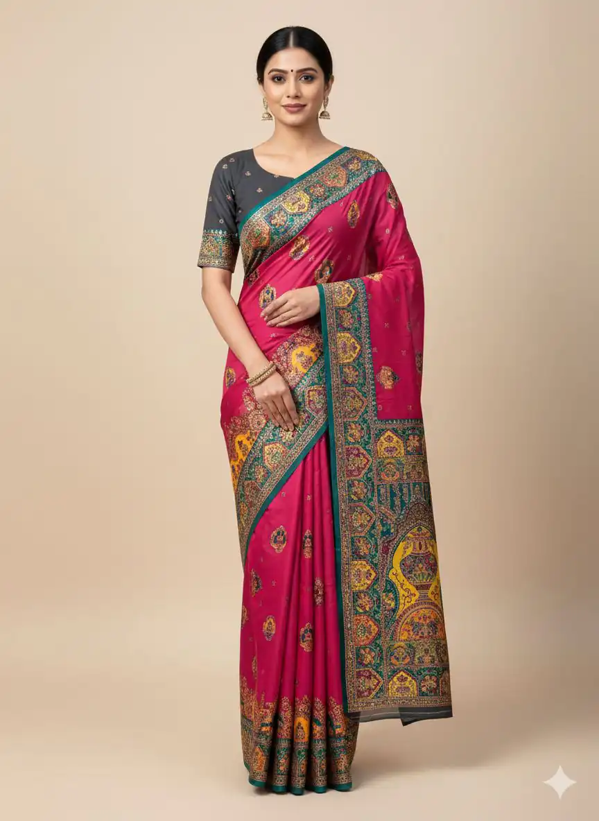 MB 56 Pink in Color Paithani Silk Lace Border & Lace Work Saree . Special Price ₹2399. Delivery 4-6 Working Days. Shop now. | Creative Sarees, Embroidered Sarees, Bollywood Sarees, Designer Sarees, Ethnic Saree, Modern Digital sarees, Party Wear Sarees, Sarees