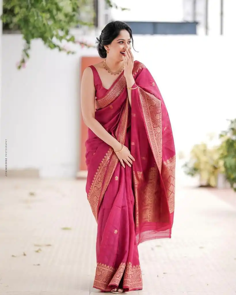 KP 6079 Pink Soft Lichi Silk Saree with Wedding, Party, Festive, Events Designer Work. Grab it for ₹1349. Delivery 4-6 Working Days. Shop now. | Creative Sarees, Embroidered Sarees, Bollywood Sarees, Designer Sarees, Ethnic Saree, Modern Digital sarees, Party Wear Sarees, Sarees