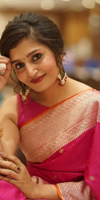 KPR 260 Pink in Color Soft Lichi SilkOn All Over Designer Work Saree . Grab it for ₹1399. Delivery 4-6 Working Days. Shop now. | Creative Sarees, Embroidered Sarees, Bollywood Sarees, Designer Sarees, Ethnic Saree, Modern Digital sarees, Party Wear Sarees, Sarees