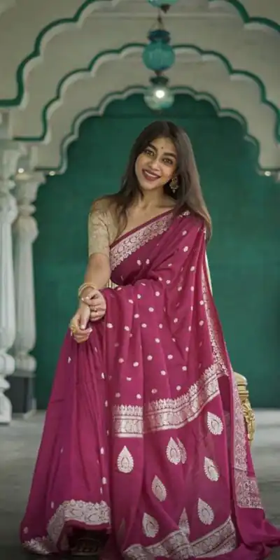 KP 6040 Pink Soft Lilan Slab Saree with Weaving Work Designer Work. Festive Deal ₹1399. Delivery 4-6 Working Days. Shop now. | Creative Sarees, Embroidered Sarees, Bollywood Sarees, Designer Sarees, Ethnic Saree, Modern Digital sarees, Party Wear Sarees, Sarees