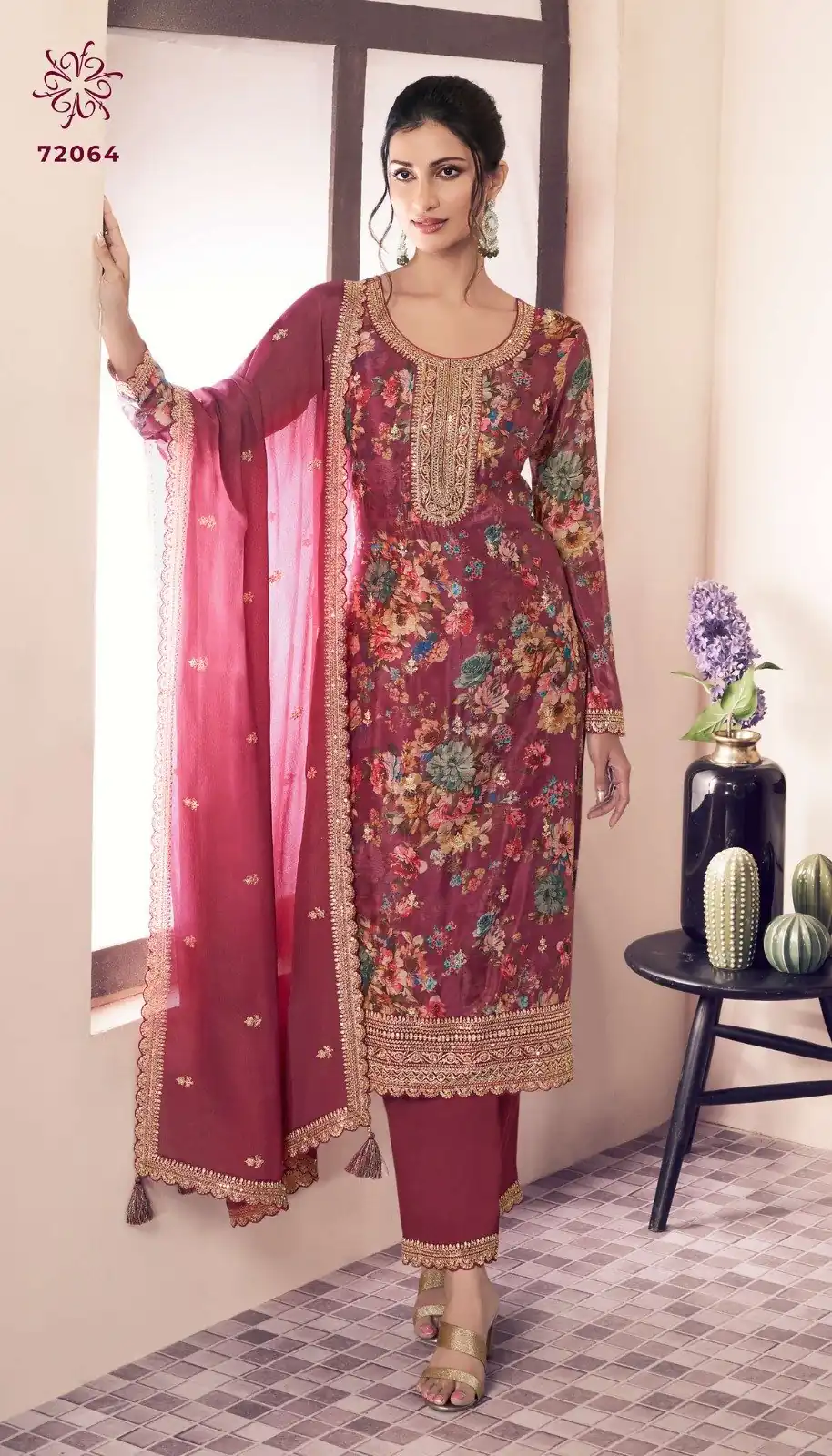 FC 7478 Pink in Embroidery Work Salwar Suit . Special Price ₹3099. Wedding, Party, Festive, Events, Delivery 4-6 Working Days. Shop now. | Casual Suits, Jump Suits, Tops & Bottoms, Track Suits, Trendy Wear, Creative suits, Designer Suits, Palazzo Suits, Party Wear Suits, Patiala Suits, Salwar suit, Straight Suits