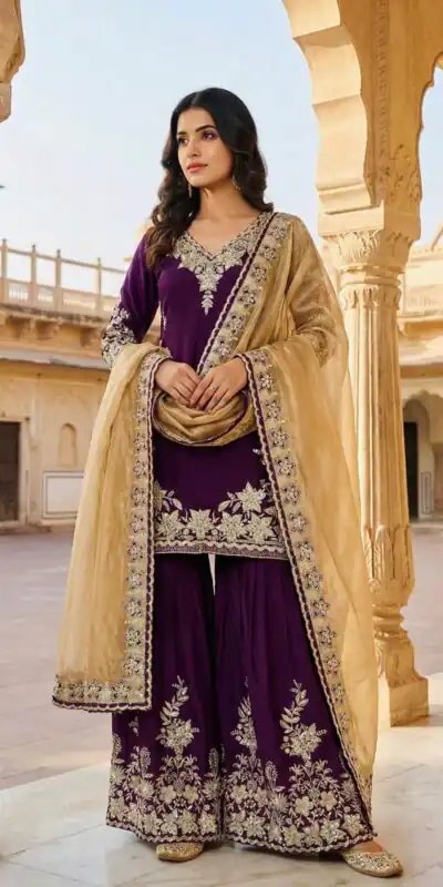 SRK 5244 Purple in Chinon Silk Lace Work & Embroidery Work Salwar Suit . Special Price ₹2399. Delivery 4-6 Working Days. Shop now. | Casual Suits, Jump Suits, Tops & Bottoms, Track Suits, Trendy Wear, Creative suits, Designer Suits, Palazzo Suits, Party Wear Suits, Patiala Suits, Salwar suit, Straight Suits