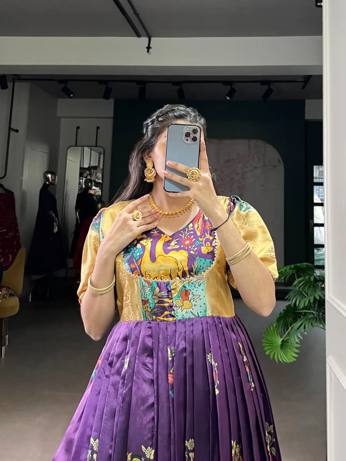 YNF 5009 Purple Dola Silk Weaving Work Gown with Designer Work. Introductory Price ₹1749. Delivery 4-6 Working Days. Shop now. | Bollywood Gowns, Creative Gowns, Designer Gowns, Embroidered Gowns, Gowns, Party Wear Gowns