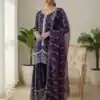 SSR 533 Purple Color Fendy Silk Salwar Suit with Embroidery Work. Affordable Price ₹2149. Delivery 4-6 Working Days. Shop now. | Casual Suits, Jump Suits, Creative suits, Designer Suits, Palazzo Suits, Party Wear Suits, Patiala Suits, Salwar suit, Straight Suits