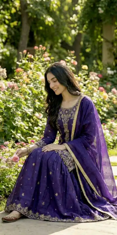 NSR 882 Purple Organza Silk Salwar Suit Perfect for Wedding, Party, Durga Puja, Bridal Wear, Pooja – . Special Price ₹2099. Delivery 4-6 Working Days | Casual Suits, Jump Suits, Tops & Bottoms, Track Suits, Trendy Wear, Creative suits, Designer Suits, Palazzo Suits, Party Wear Suits, Patiala Suits, Salwar suit, Straight Suits