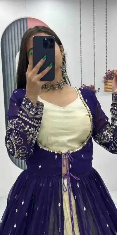 PC 556 Purple Color Simar Cosmos Lehenga Choli with Designer Work. Special Price ₹3049. Delivery 4-6 Working Days. Shop now. | Bollywood Lehenga, Creative Lehenga, Designer Lehenga, Embroidered Lehenga, Lehenga, Party Wear Lehenga