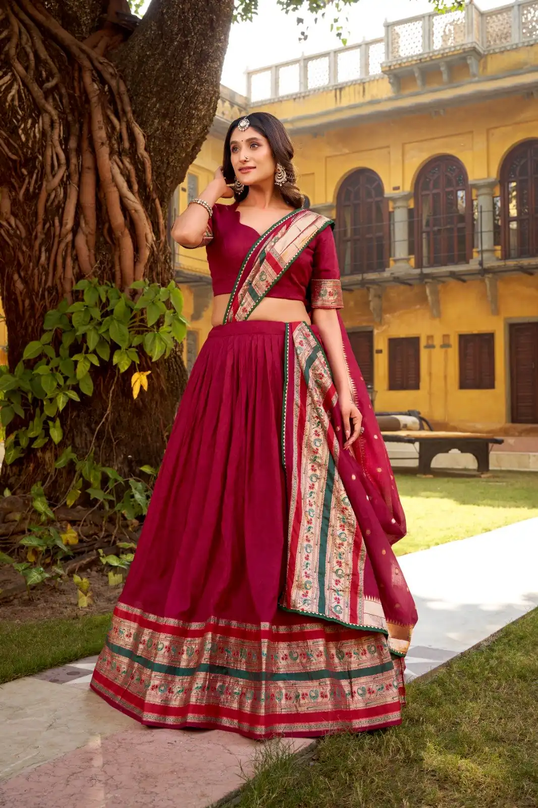 LNB 1903 Rani Pink Chanderi (Naylon) Lehenga Choli Perfect for Wedding, Party, Bridal Wear, Temple Visit, Traditional Day – . Get it for ₹2499. Delivery | Bollywood Lehenga, Creative Lehenga, Designer Lehenga, Embroidered Lehenga, Lehenga, Party Wear Lehenga