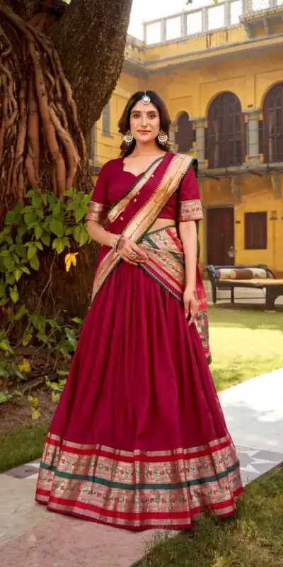 LNB 1903 Rani Pink Chanderi (Naylon) Lehenga Choli Perfect for Wedding, Party, Bridal Wear, Temple Visit, Traditional Day – . Get it for ₹2499. Delivery | Bollywood Lehenga, Creative Lehenga, Designer Lehenga, Embroidered Lehenga, Lehenga, Party Wear Lehenga