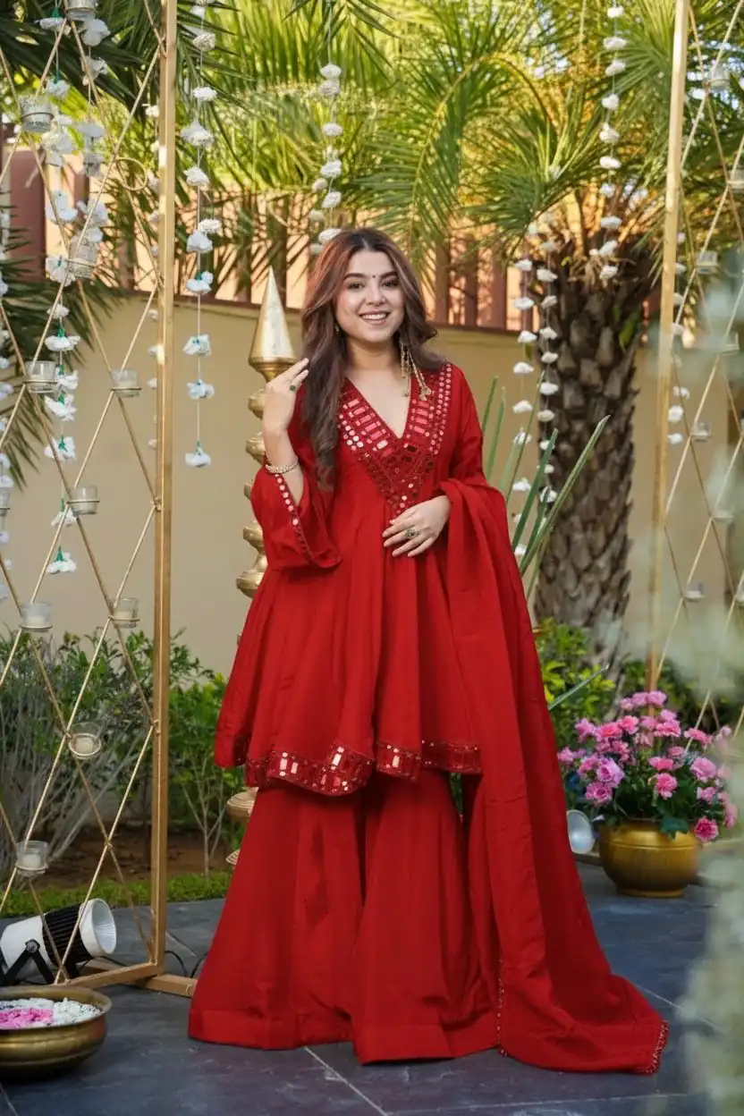 RTC 5942 Red in Black Cosmos Mirror Work & Lace Work Salwar Suit . Special Price ₹2549. Delivery 4-6 Working Days. Shop now. | Casual Suits, Jump Suits, Tops & Bottoms, Track Suits, Trendy Wear, Creative suits, Designer Suits, Palazzo Suits, Party Wear Suits, Patiala Suits, Salwar suit, Straight Suits