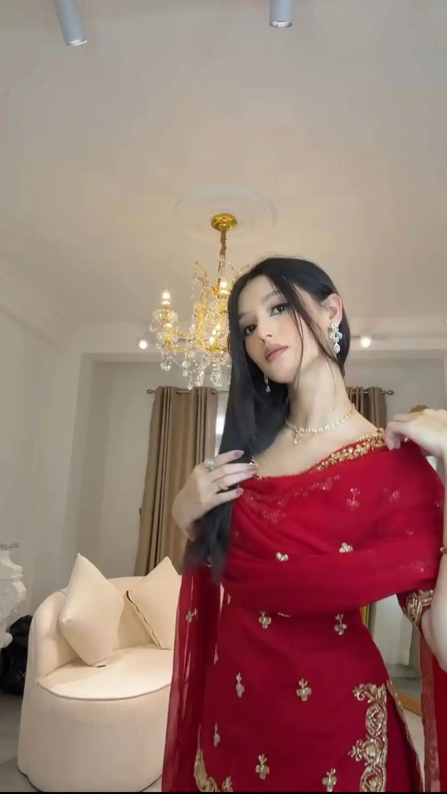 RTC 5968 Red Faux Georgette Thread Sequence Work Salwar Suit . Introductory Price ₹2099. Delivery 4-6 Working Days. Shop now. | Casual Suits, Jump Suits, Tops & Bottoms, Track Suits, Trendy Wear, Creative suits, Designer Suits, Palazzo Suits, Party Wear Suits, Patiala Suits, Salwar suit, Straight Suits