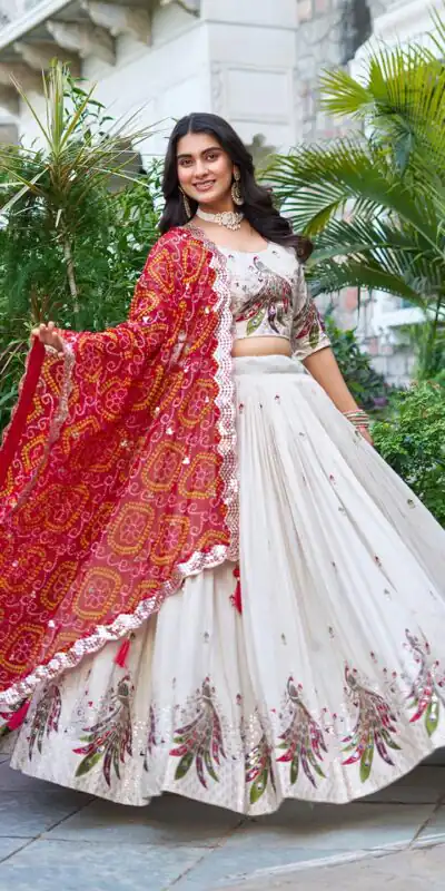 Ram 102 Red Color Pure Tissue silk Lehenga Choli with Embroidery Work. Grab it for ₹3249. Delivery 4-6 Working Days. Shop now. | Bollywood Lehenga, Creative Lehenga, Designer Lehenga, Embroidered Lehenga, Lehenga, Party Wear Lehenga