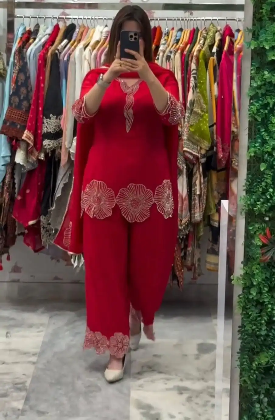 LG 2048 Red in Rangoli Bead Work Salwar Suit . Wedding, Party, Festive, Events, Best Price ₹2049. Delivery 4-6 Working Days. Shop now. | Casual Suits, Jump Suits, Tops & Bottoms, Track Suits, Trendy Wear, Creative suits, Designer Suits, Palazzo Suits, Party Wear Suits, Patiala Suits, Salwar suit, Straight Suits