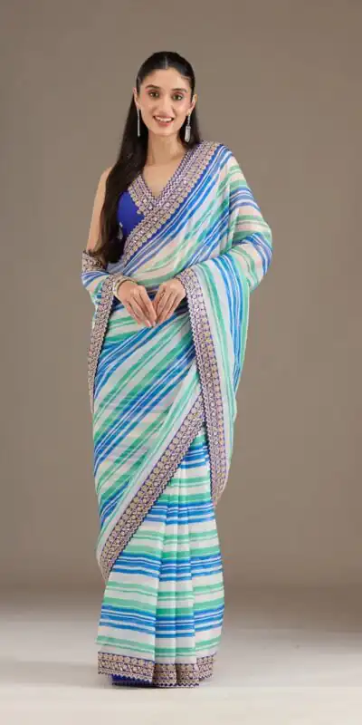 ANX Ritika Royal Blue Chinon Silk Saree Perfect for Wedding, Party, Sangeet, Reception, Onam – . Special Price ₹1899. Delivery 4-6 Working Days. Shop now. | Creative Sarees, Embroidered Sarees, Bollywood Sarees, Designer Sarees, Ethnic Saree, Modern Digital sarees, Party Wear Sarees, Sarees