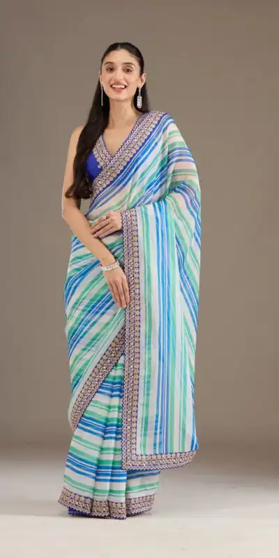 ANX Ritika Royal Blue Chinon Silk Saree Perfect for Wedding, Party, Sangeet, Reception, Onam – . Special Price ₹1899. Delivery 4-6 Working Days. Shop now. | Creative Sarees, Embroidered Sarees, Bollywood Sarees, Designer Sarees, Ethnic Saree, Modern Digital sarees, Party Wear Sarees, Sarees