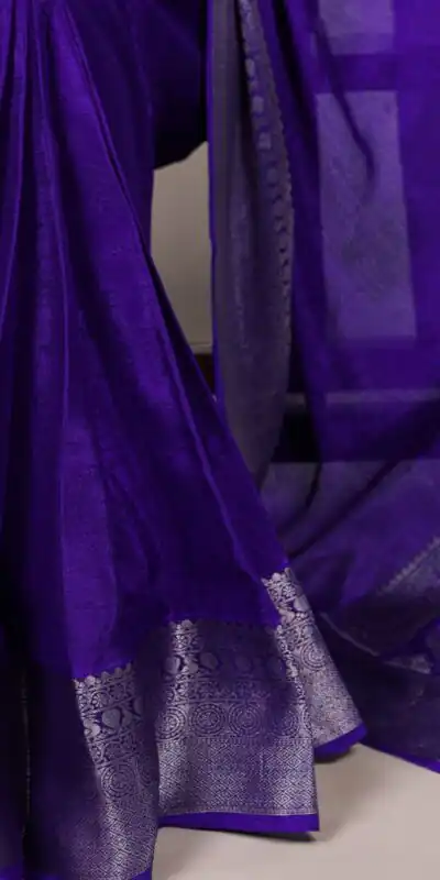 YNF 7916 Royal Blue Chinon Saree with Zari Work. Wedding, Party, Festive, Events Festive Deal ₹1699. Delivery 4-6 Working Days. Shop now. | Creative Sarees, Embroidered Sarees, Bollywood Sarees, Designer Sarees, Ethnic Saree, Modern Digital sarees, Party Wear Sarees, Sarees