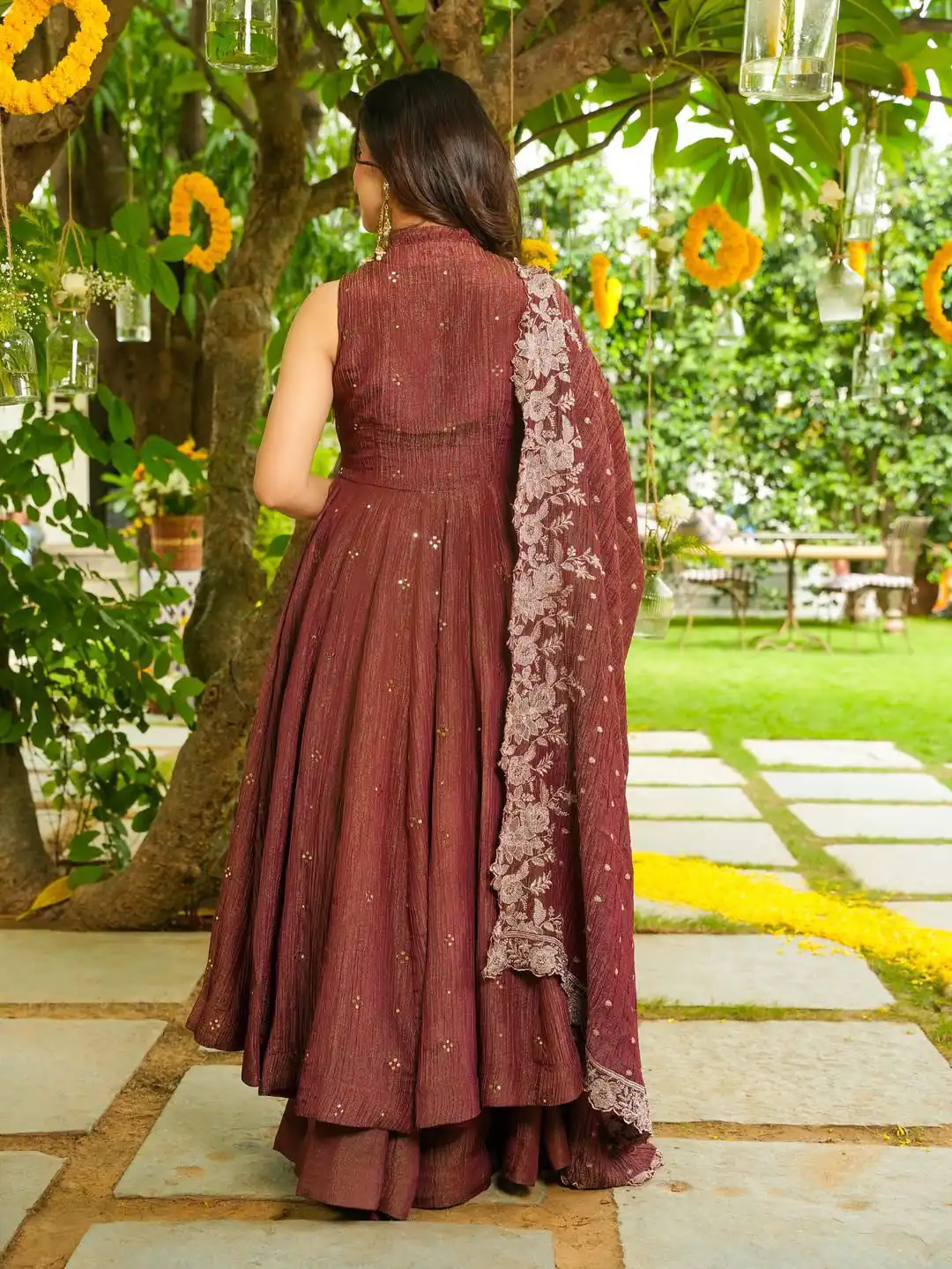 LG 2046 Rust Crunchy Salwar Suit with Embroidery Work. Wedding, Party, Festive, Events, Exclusive Offer ₹2099. Delivery 4-6 Working Days. Shop now. | Casual Suits, Jump Suits, Tops & Bottoms, Track Suits, Trendy Wear, Creative suits, Designer Suits, Palazzo Suits, Party Wear Suits, Patiala Suits, Salwar suit, Straight Suits