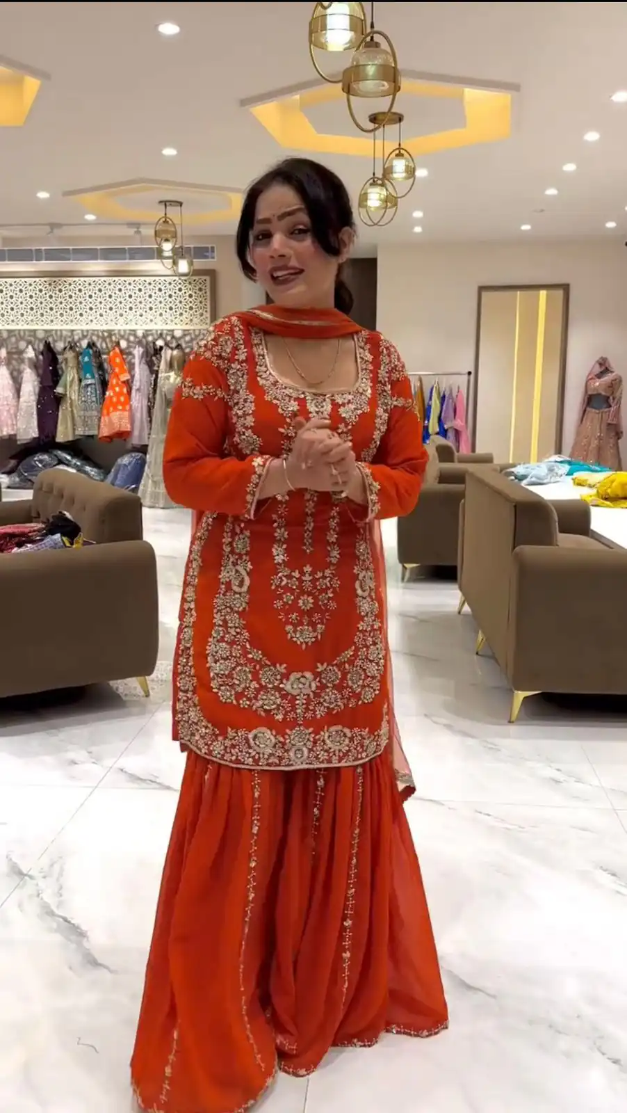 RTC 5896 Rust in Faux Georgette Lace Work Salwar Suit . Wedding, Party, Festive, Events Best Price ₹2399. Delivery 4-6 Working Days. Shop now. | Casual Suits, Jump Suits, Tops & Bottoms, Track Suits, Trendy Wear, Creative suits, Designer Suits, Palazzo Suits, Party Wear Suits, Patiala Suits, Salwar suit, Straight Suits