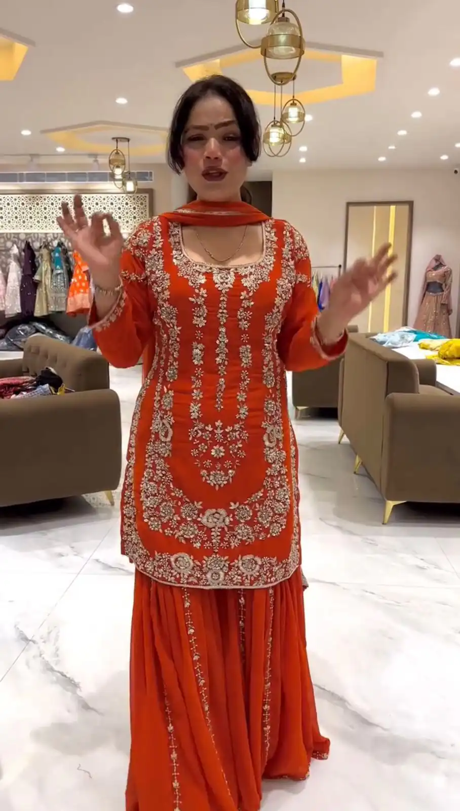 RTC 5896 Rust in Faux Georgette Lace Work Salwar Suit . Wedding, Party, Festive, Events Best Price ₹2399. Delivery 4-6 Working Days. Shop now. | Casual Suits, Jump Suits, Tops & Bottoms, Track Suits, Trendy Wear, Creative suits, Designer Suits, Palazzo Suits, Party Wear Suits, Patiala Suits, Salwar suit, Straight Suits